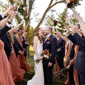Terracotta Birdy Grey Bridesmaid Dress